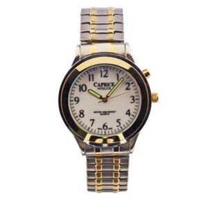 Caprice Women's Analog Watch Cardinal Two tone silver & gold Quartz Watch